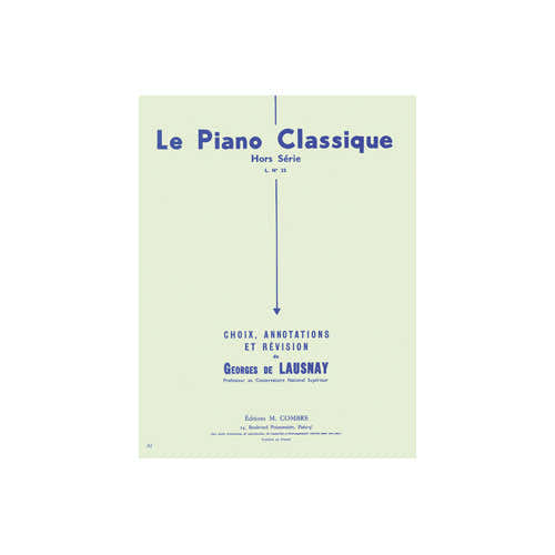 Combre Lausnay - Piano Classique Horssérie N.22