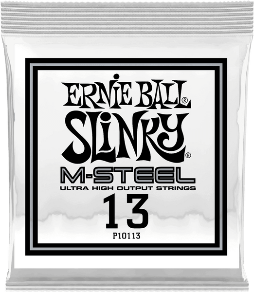 .013 M-STEEL PLAIN ELECTRIC GUITAR STRINGS