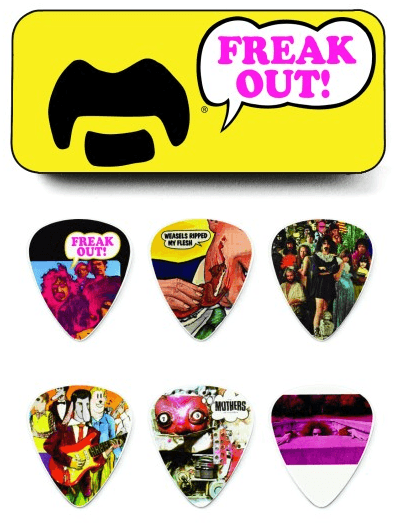 Dunlop 6 x Zappa Yellow Medium Tin