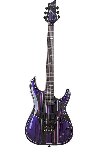 Schecter C-1 Pryzm Vespid FR Metallic Purple