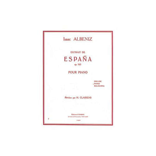 Combre Albeniz - Tango Extr. D'espana Op.165 - Piano