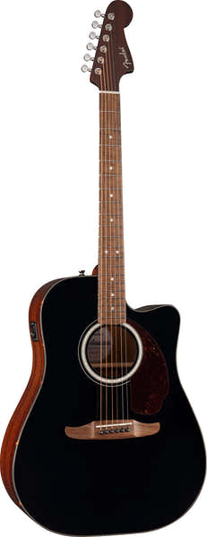 Fender California Deluxe Redondo CE WN Black