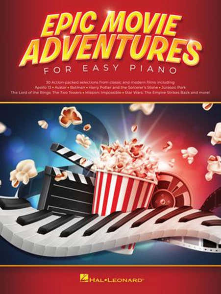 Hal Leonard Epic Movie Adventures For Easy Piano
