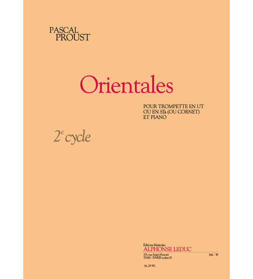 Leduc Pascal Proust: Orientales