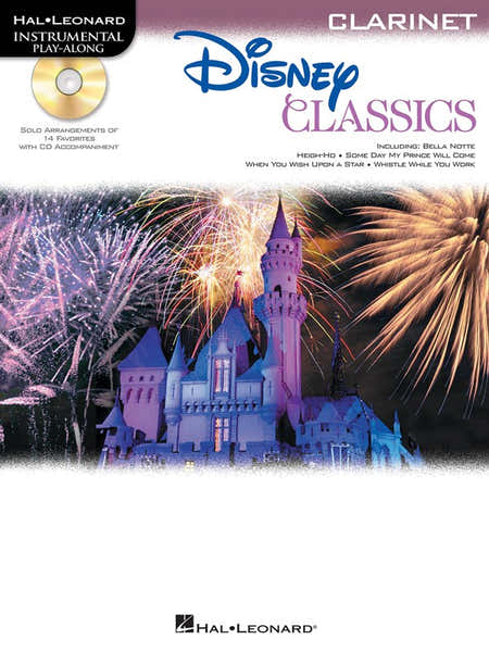 Hal Leonard Disney Classics Instrumental Play Along - + CD - Clarinet