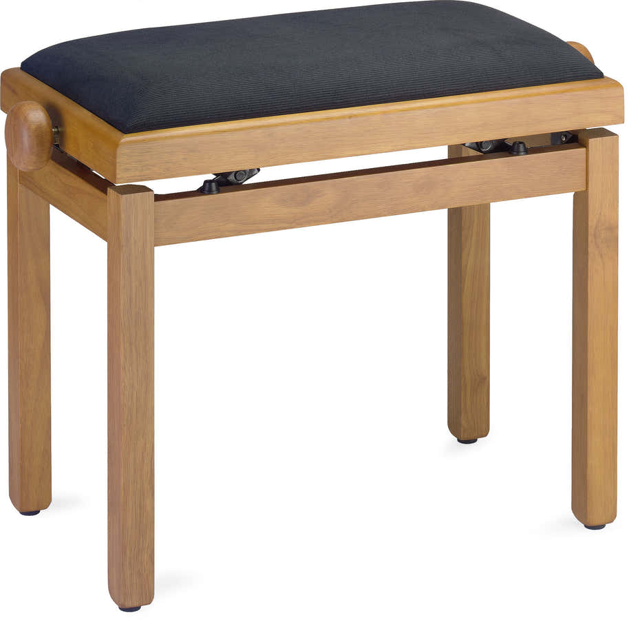 PB39 OAKM VBK Keyboard Bench Matt Oak