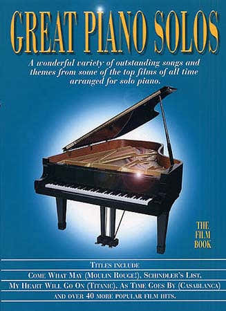 Wise Publications Great Piano Solos The Film Book
