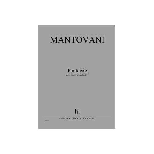 Jobert Mantovani - Fantaisie - Piano et Orchestre