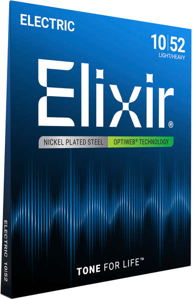 Elixir 19077 Optiweb Light/heavy 10-52