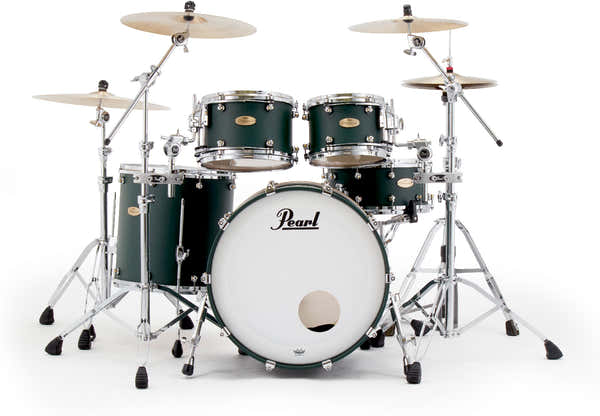 Pearl Reference One 4-pc Shell Pack Stage 22 Satin Racing Green