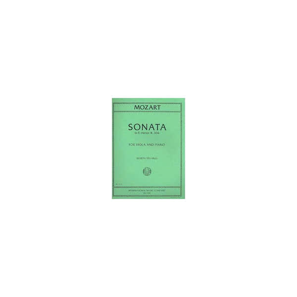 IMC Mozart W. A. - Sonata E Minor KV 304 - Alto & Piano