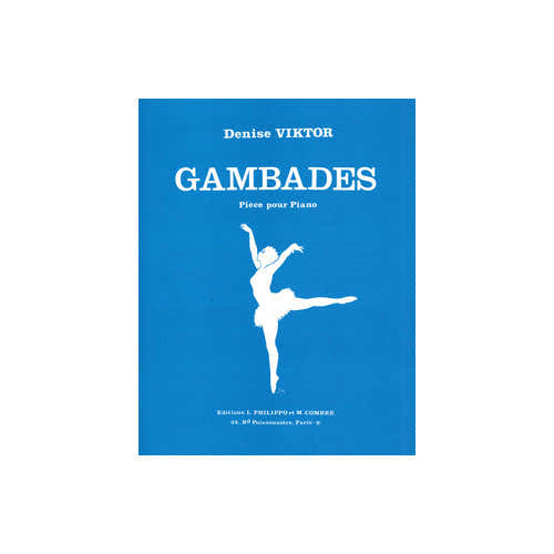 Combre Viktor - Gambades - Piano