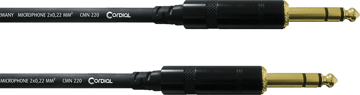 STEREO AUDIO JACK CABLE 30 CM