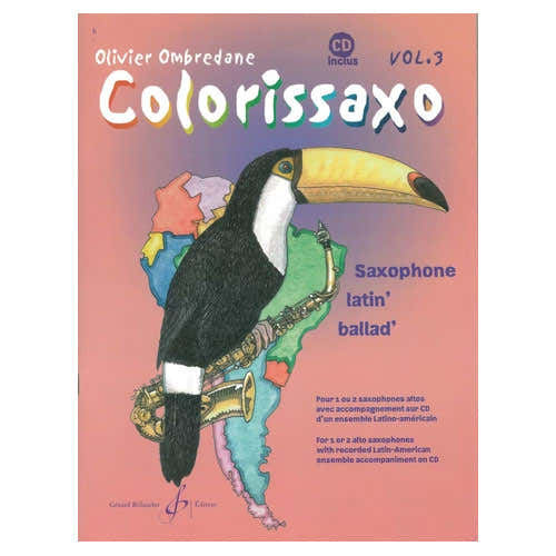 Billaudot Ombredane O. - Colorissaxo Vol.3 - Saxophone