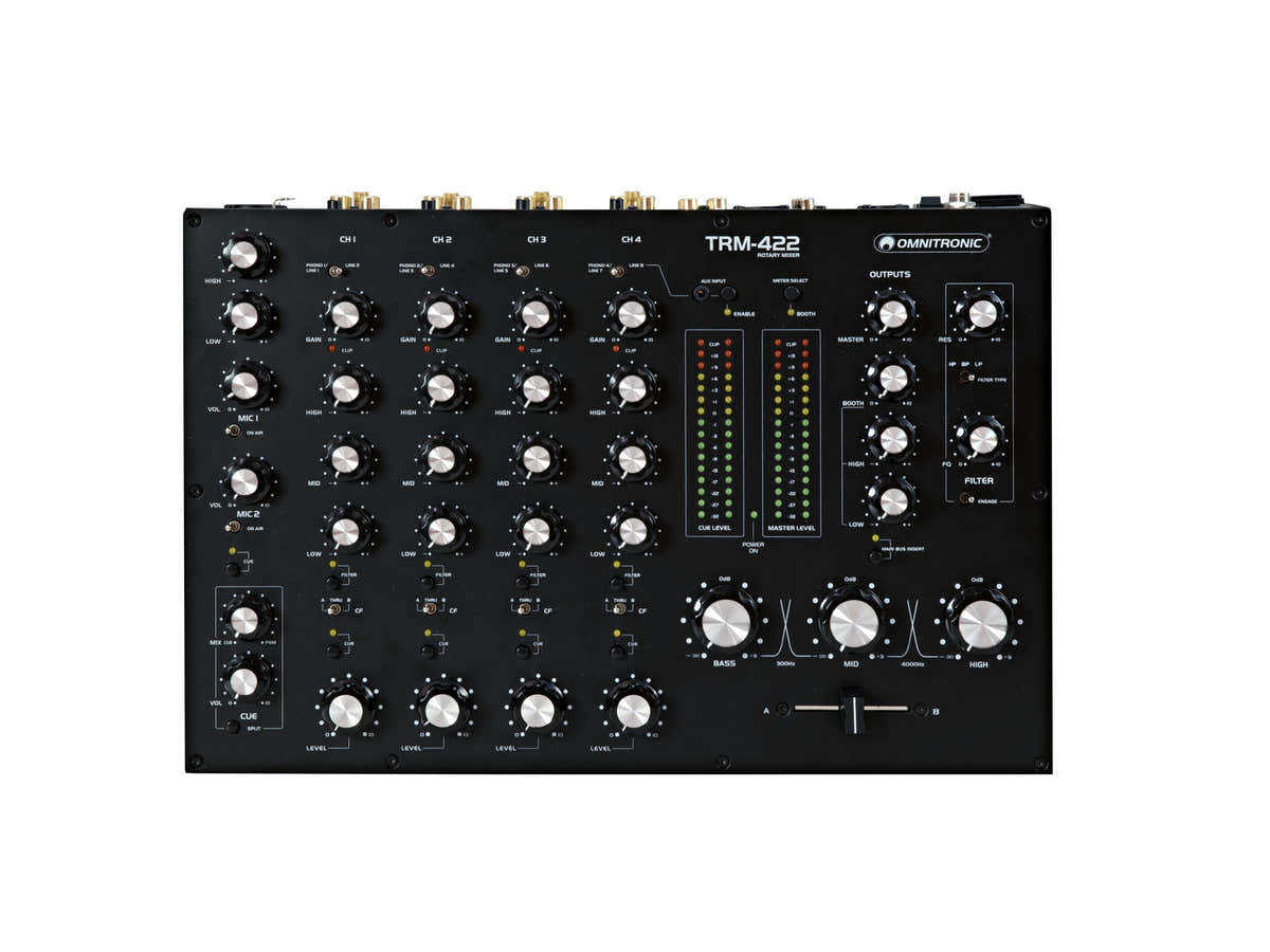TRM-422M - 4-Channel Rotary Mixer