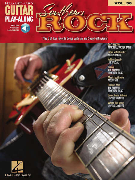Hal Leonard GUITAR PLAY ALONG VOL.36 - SOUTHERN ROCK + AUDIO EN LIGNE - GUITAR TAB