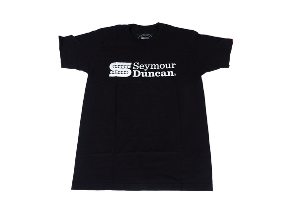 Seymour Duncan Tslogo-Bk-S Textile Tee-Shirts T-Shirt Logo Black Small