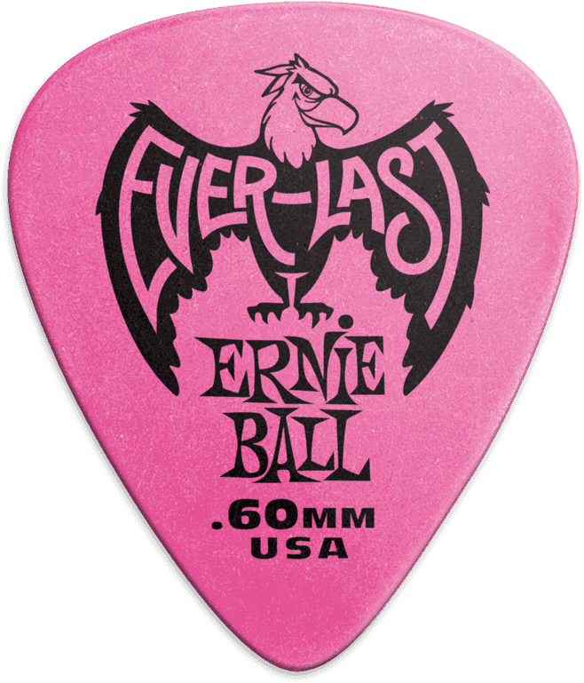 EVERLAST PICKS 12-PACK PINK .6MM