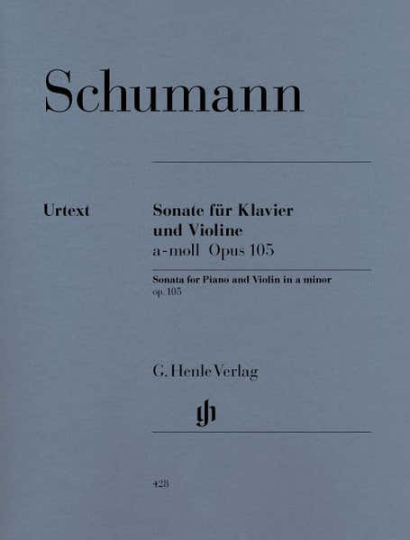 Schumann R. - Sonata For Piano And Violin A Minor Op. 105
