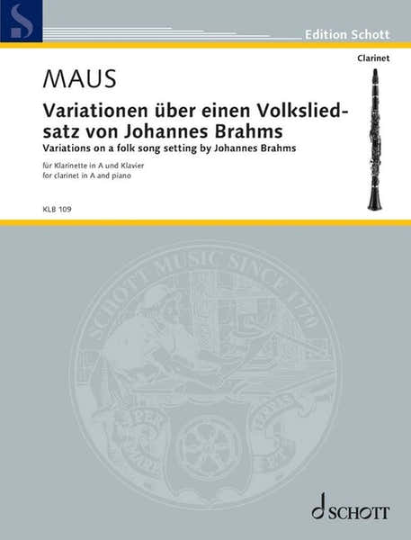Schott Variations on a folk song setting