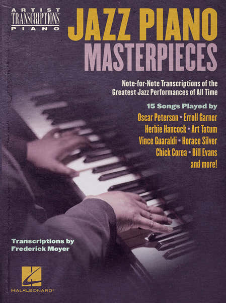 Hal Leonard Jazz Piano Masterpieces - Note-for-Note Transcript