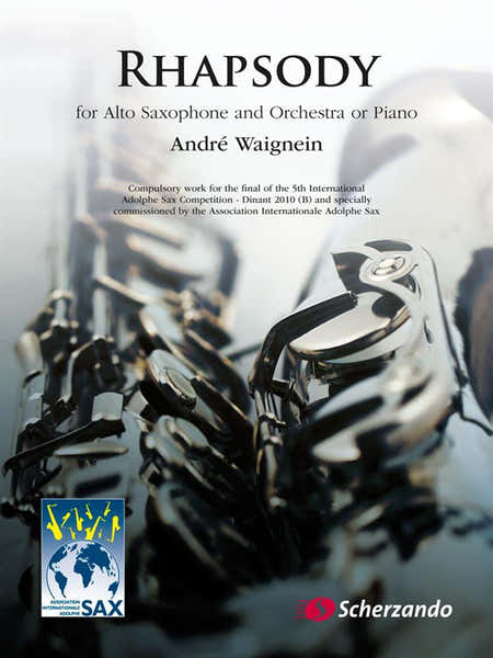 Scherzando WAIGNEIN A. - RHAPSODY - SAXOPHONE ALTO ET PIANO