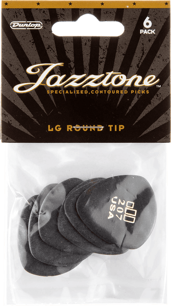 Dunlop 6 x Jazztone 207 Large Round