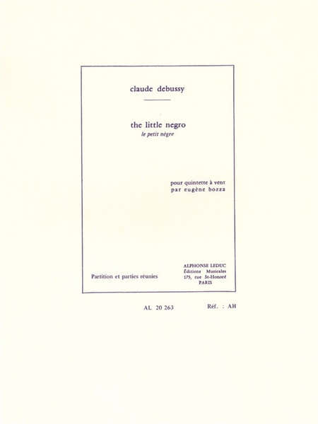 Leduc Le Petit Nègre