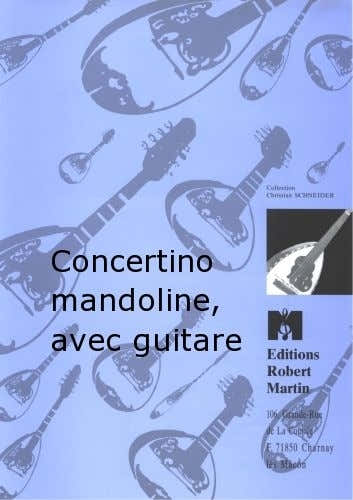 Robert Martin Robert Min Jean & Dagosto - Concertino Mandoline Avec Guitare