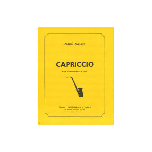Combre Ameller - Capriccio - Saxophone Alto