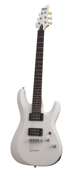 Schecter C-6 Deluxe Satin White - Refurbished