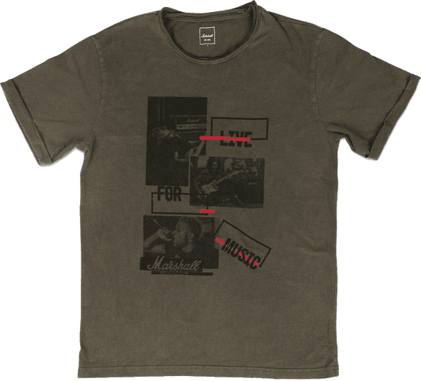 Marshall Live For Music T-Shirt Size S