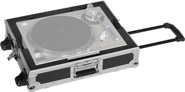 Turntable Trolley Silver