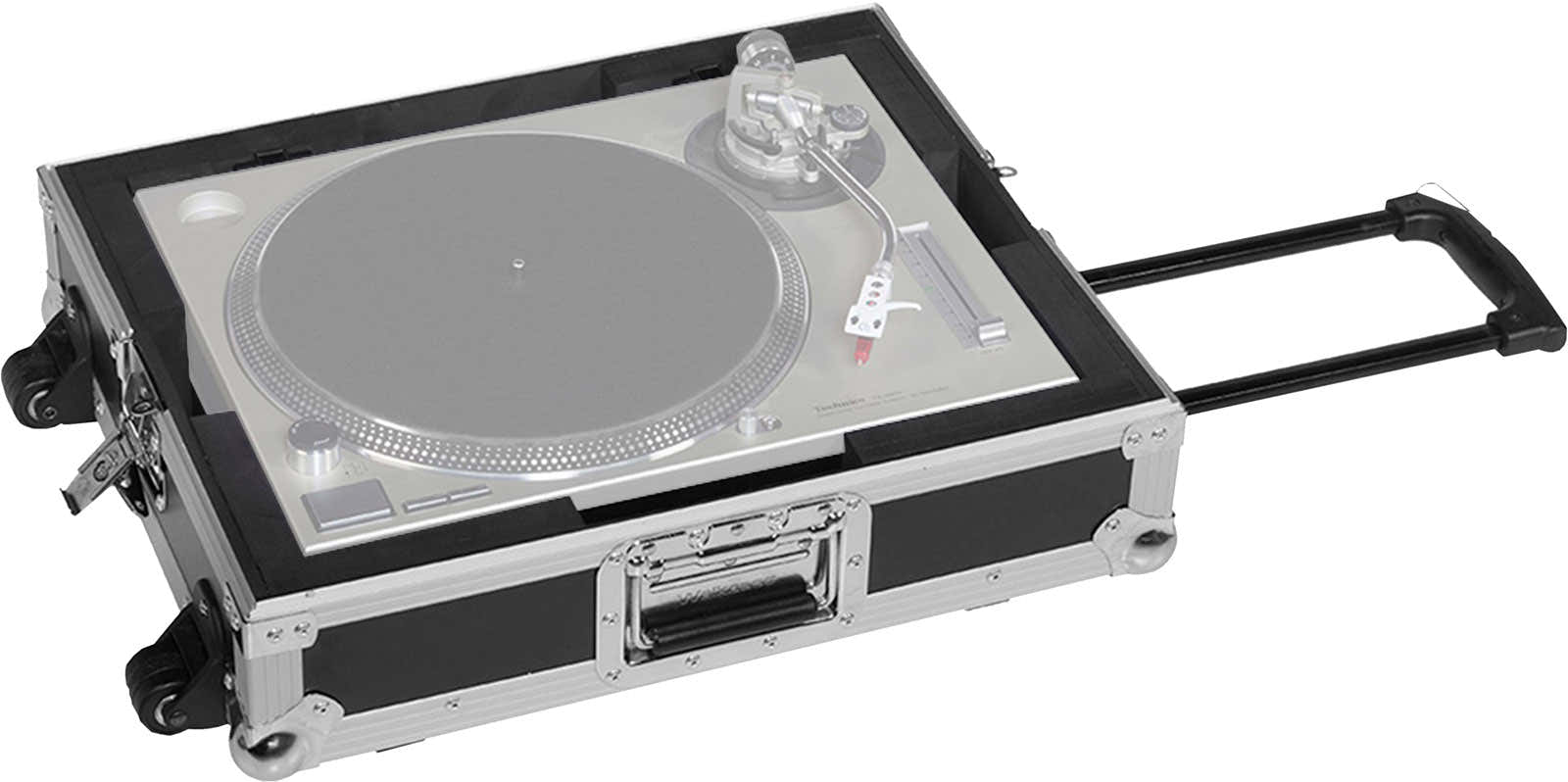 Turntable Trolley Silver