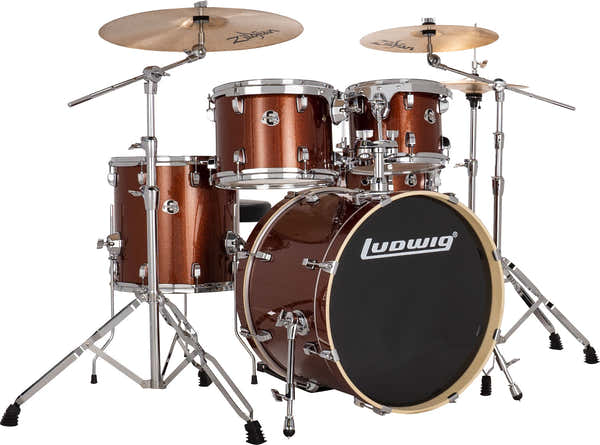 Ludwig Drums Fusion 20" Evolution Copper
