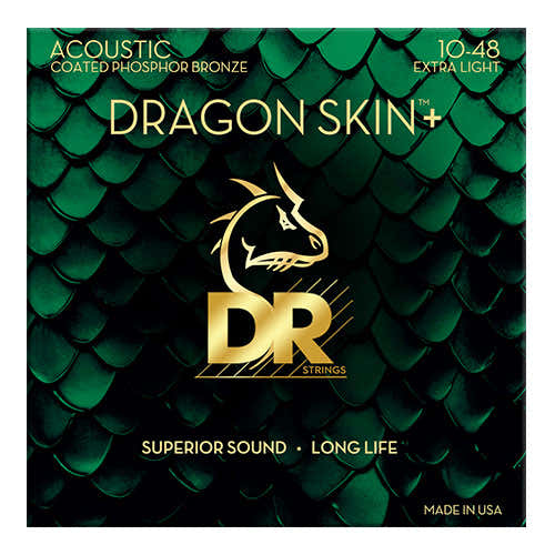 10-48 Dragon Skin+ Coated Phosphor Bronze Extra Light
