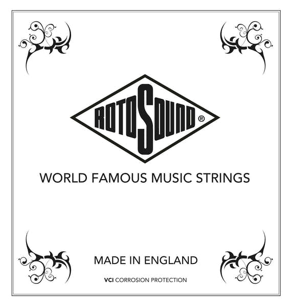 Rotosound ROTO NP020 STAINLESS STEEL PLAIN SINGLES