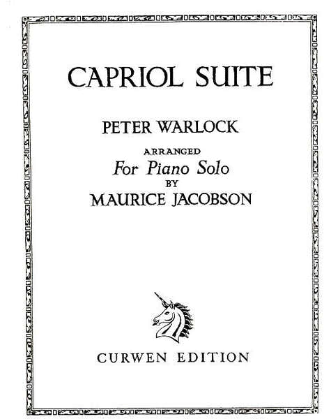 Hal Leonard J. Curwen and Sons - Capriol Suite