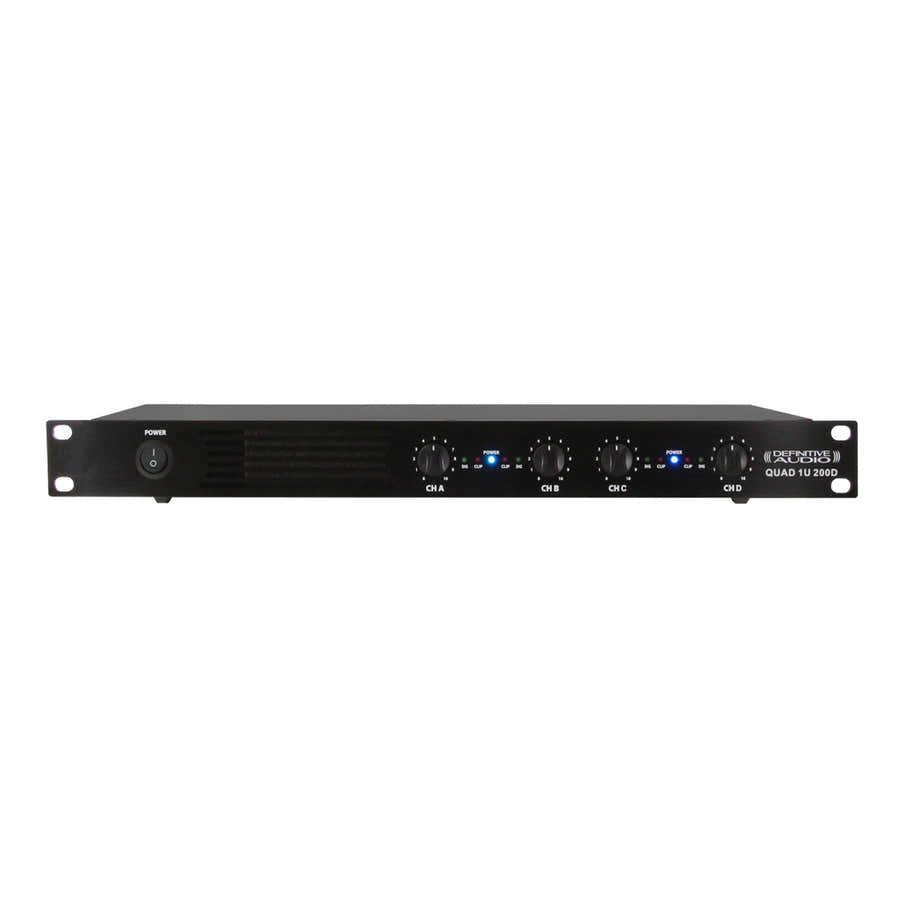 QUAD 1U 200D