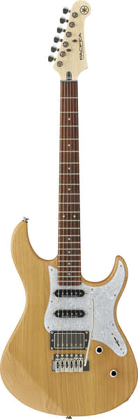 Yamaha Pacifica 612Viix Yellow Natural Satin