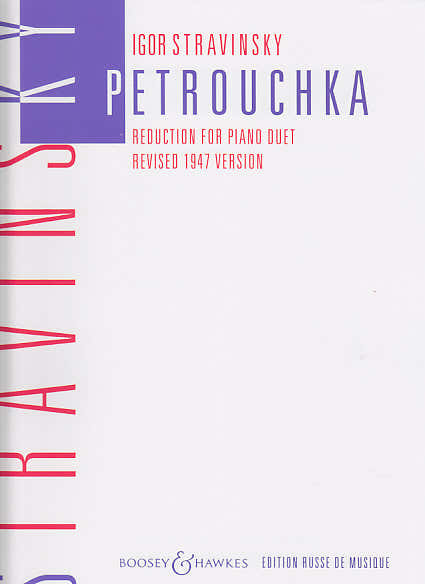 Boosey & Hawkes Stravinsky I. - Petrouchka - Piano 4 Mains