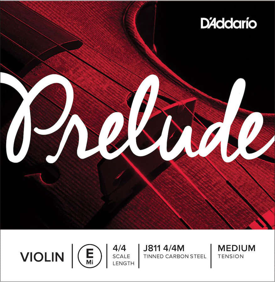 J811-4/4M VIOLIN STRING SET 4/4 MEDIUM (328MM)