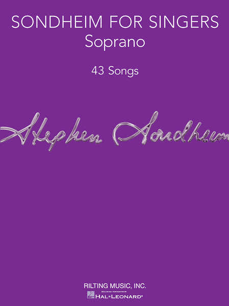 Hal Leonard Rilting Music - Sondheim for Singers