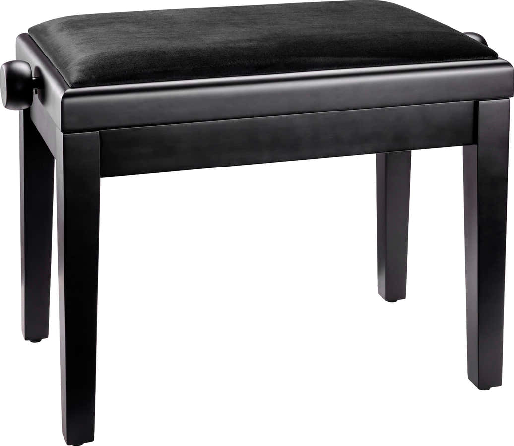 Keyboard bench 13921 Matt black