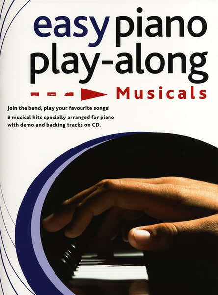 Wise Publications EASY PIANO PLAYALONG MUSICALS PIANO + CD - PIANO SOLO