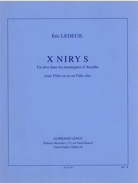 X Niry S pour flûte en ut ou flûte alto