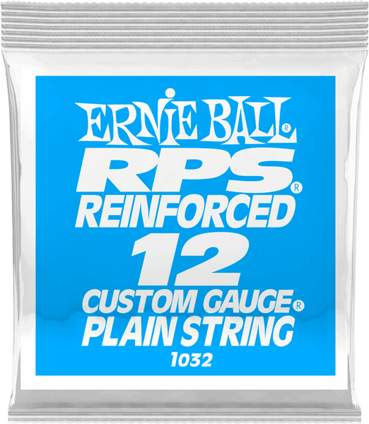Ernie Ball .012 RPS REINFORCED PLAIN ELECTRIC GUITAR STRINGS