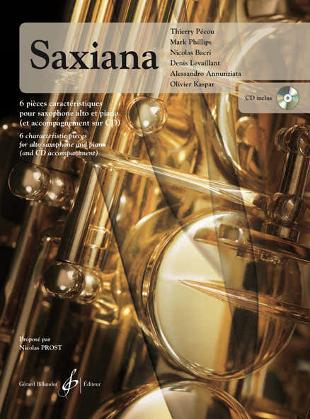 Billaudot Saxiana + CD
