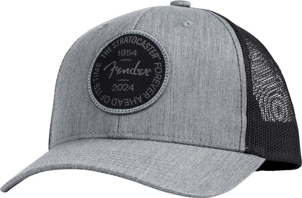 Stratocaster 70th Anniversary Badge Hat Gray Heather One Size