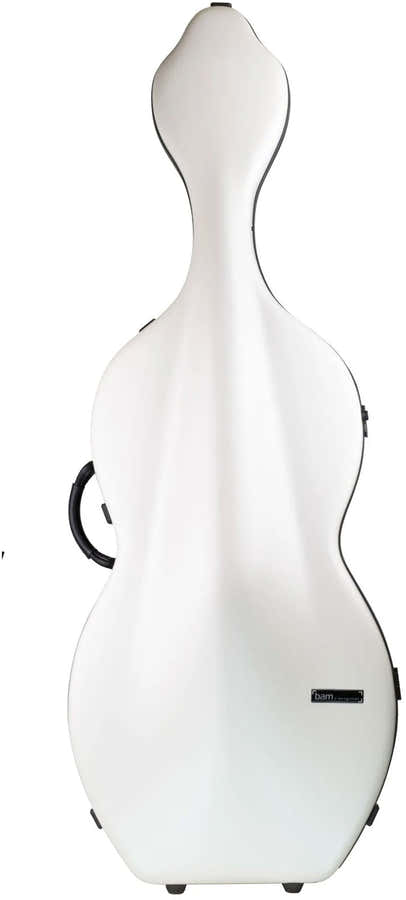 Hightech Candy 4/4 Cello Case + Wheels - White/Brown